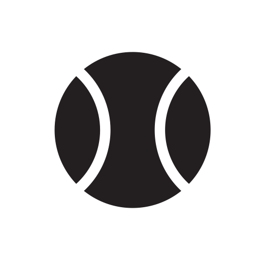 Fitness, Tennis, Ball Icon