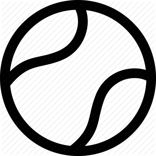 Ball, Tennis, Tennis Ball Icon