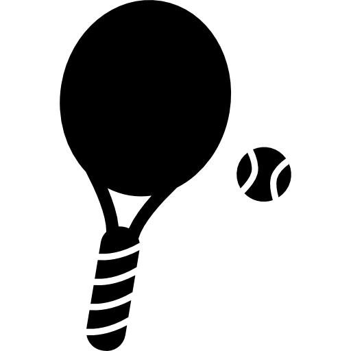 Tennis Racket And Ball