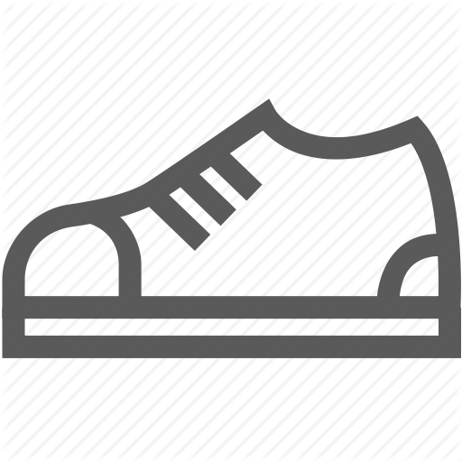 Footwear, Running Shoes, Shoes, Sneakers, Tennis Shoes Icon
