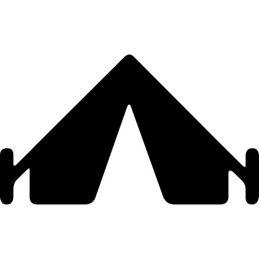 Tent Icon Free Of Location Solid Icons