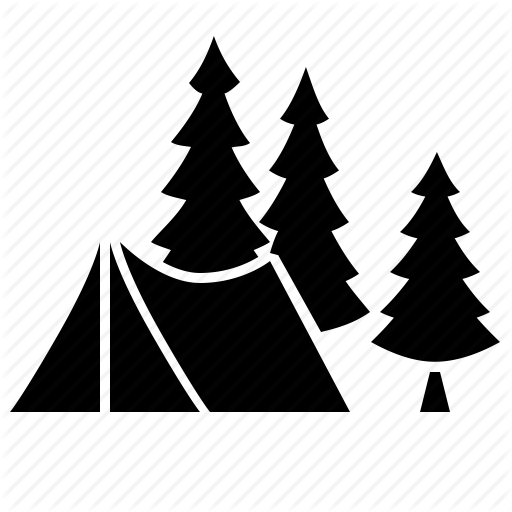 Camping, Outdoor, Tent Icon