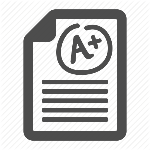 Test Grade Png Black And White Transparent Test Grade Black