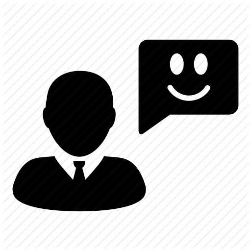 Business, Customer, Happy, Message, Smile, Testimonial Icon