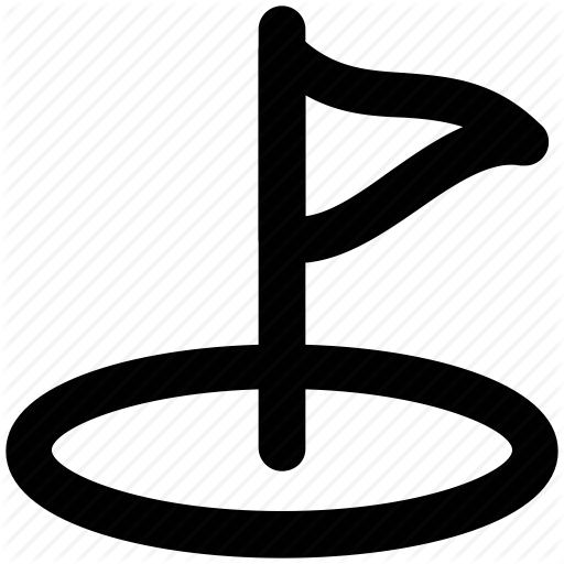 Golf Flag Icon Png