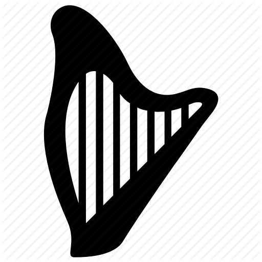 Antique, Apollo, Axo, Lyre, Musical Instrument Icon