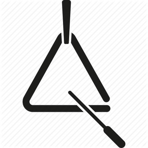 Instrument, Music, Percussion, Sound, Triangle Icon