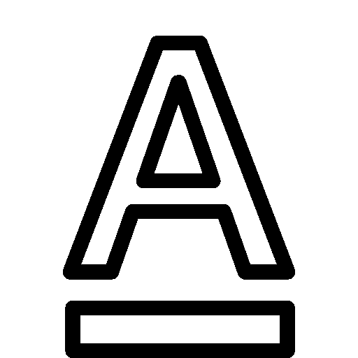 Editing Text Color Icon Ios Iconset