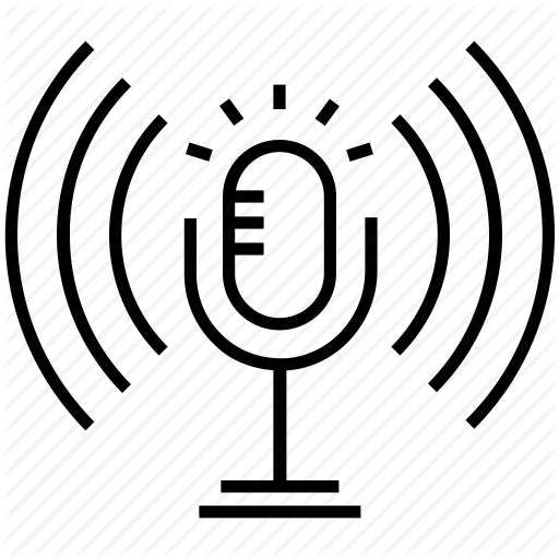 Media, Mic, Microphone, Podcast, Text To Speech Icon