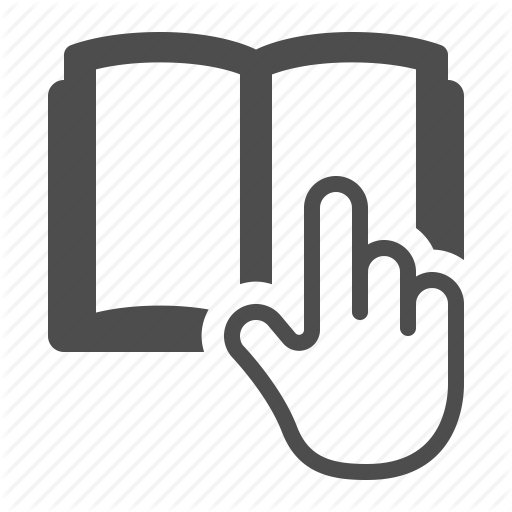 Book, Manual, Pointer Finger, Reading, Text Book, Textbook Icon