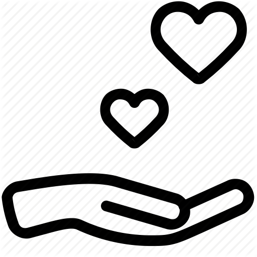 Give, Love, Sharing, Spread, Thankyou Icon