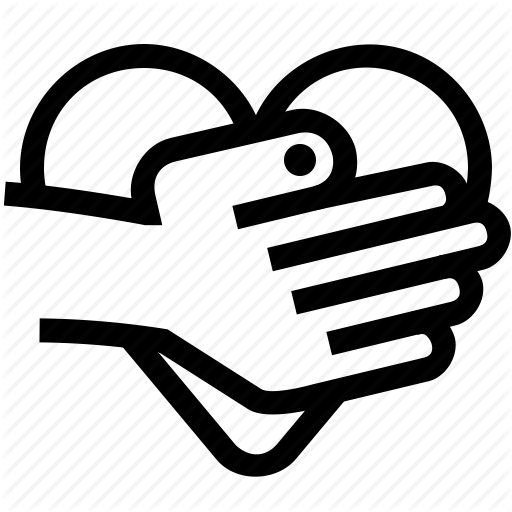 Hand, Heart, Love, Romance, Thank You, Valentin, Yumminky Icon