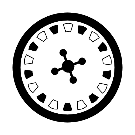 Roulette Icon Vector