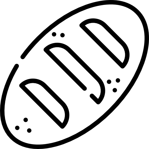 Bread Icon Thanks Giving White Freepik