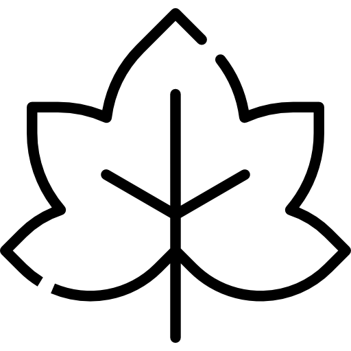 Maple Leaf Icon Thanks Giving White Freepik