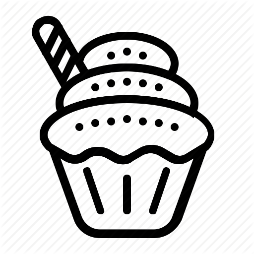 Cupcake, Dessert, Sweet, Thanksgiving Icon