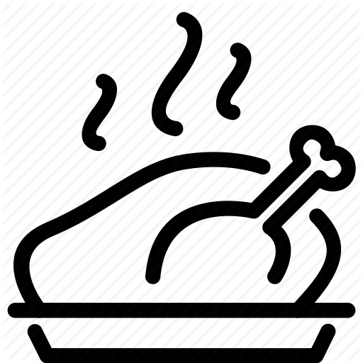 Chicken, Meat, Oven, Roast, Thanksgiving, Turkey Icon