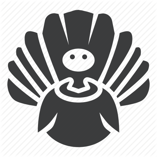 Bird, Farm, Poultry, Thanksgiving, Turkey Icon