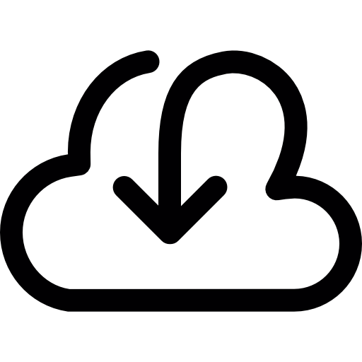 Download From The Cloud Icons Free Download