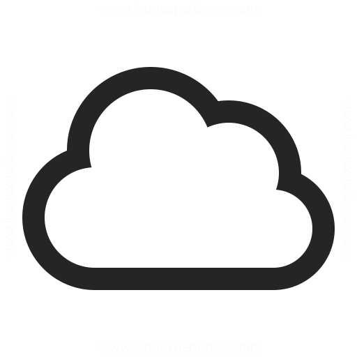 Cloud Icon Iconexperience