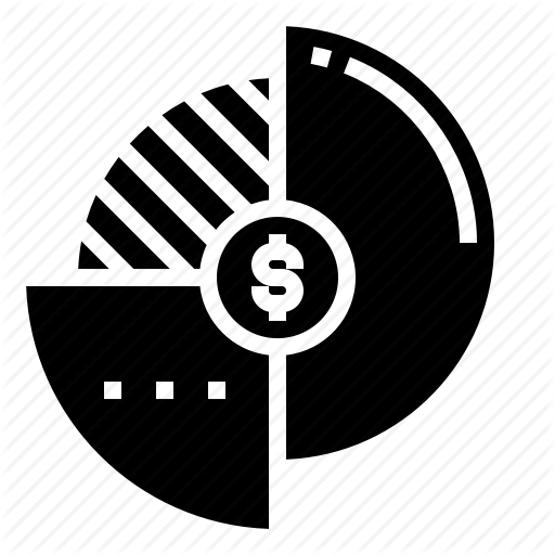 Division, Finance, Market, Percentage, Sharing Icon