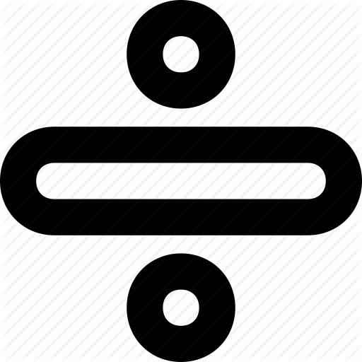 Calculation, Division, Math Symbol, Mathematics, Obelus Icon