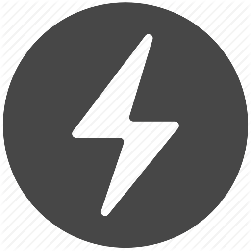 Bolt, Fast, Flash, Instant, Lightning, Quick, Thunder Icon