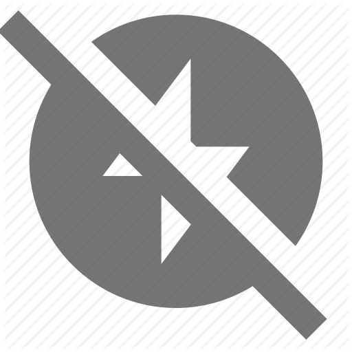 Camera, Flash, No Flash Icon