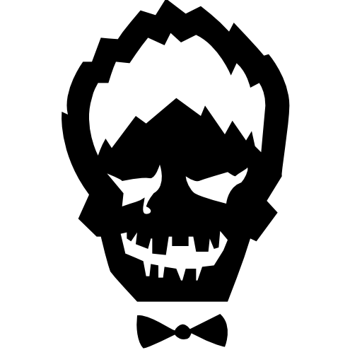 Joker Black And White Logo Png Images