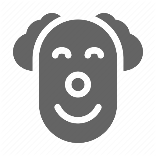 Circus, Clown, Costume, Joker Icon