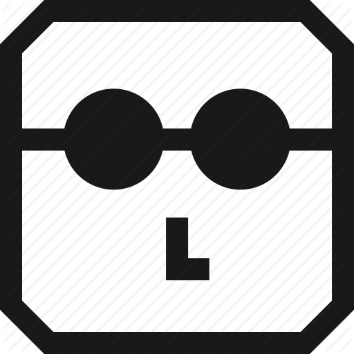 Glasses, Think, Thinker Icon