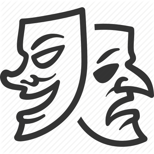 Comedy, Entertainment, Mask, Theatre Icon