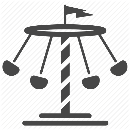 Amusement, Amusement Park, Entertain, Flying Swing, Theme Park Icon