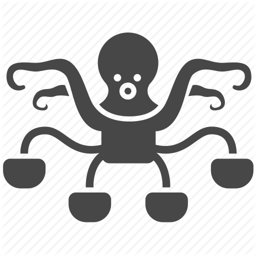 Amusement, Amusement Park, Entertain, Octopus, Theme Park Icon
