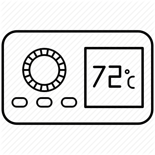 Appliance, Home, House, Household, Thermostat Icon