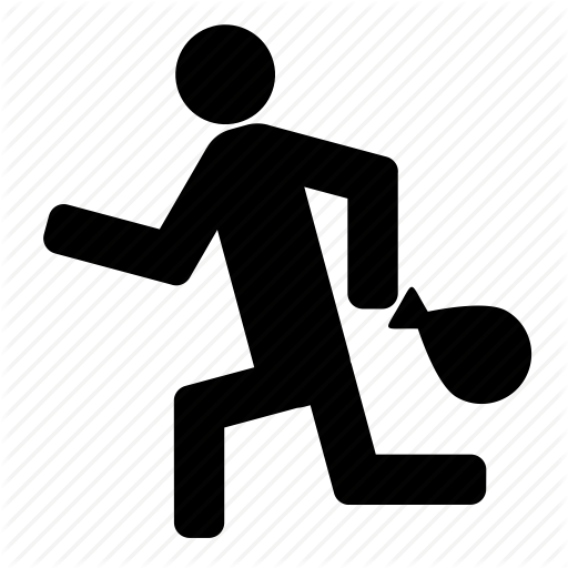 Burglar, Crime, Criminal, Steal, Thief Icon