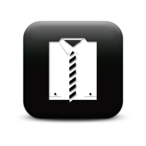 Simple Black Square Icon People Things Good