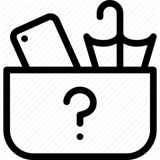 Items, Left, Lost, Over, Things Icon