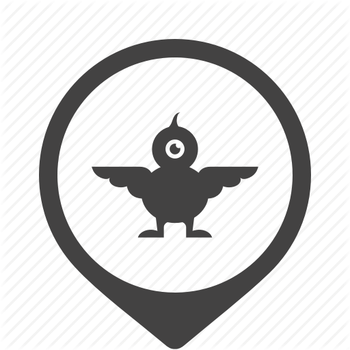 Bird, Eye, Fly, Wings Icon