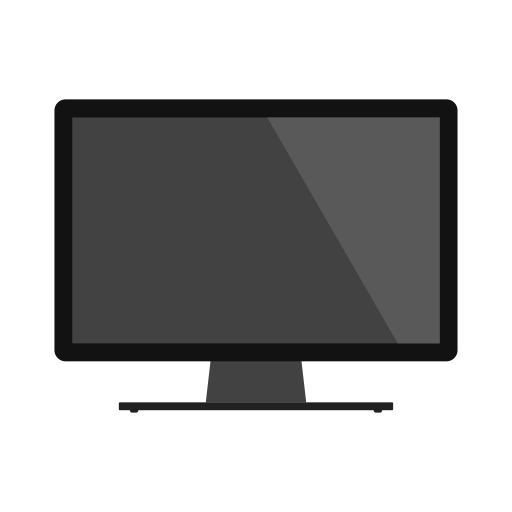 Desktop, Lcd, Monitor, Normal, Screen Icon