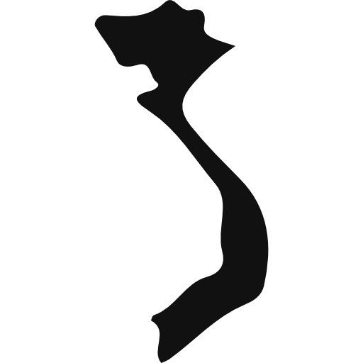 Vietnam Country Map Black Shape Icons Free Download