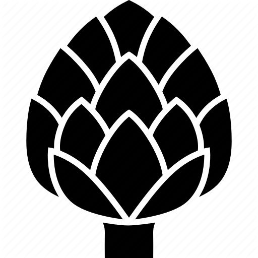 Artichoke, Cynara, Food, Globe, Heart, Thistle, Vegetable Icon