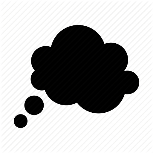 Bubble, Idea, Think, Thinking, Thought, Thoughts Icon
