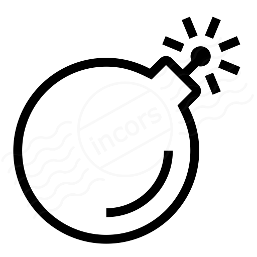 Iconexperience I Collection Bomb Icon