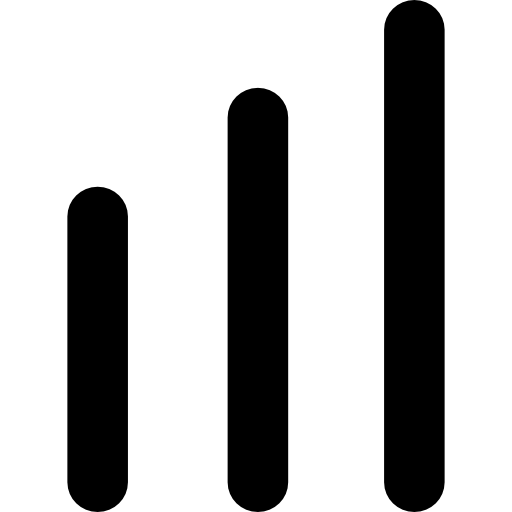 Ascending Bars Icons Free Download