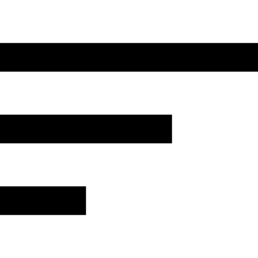 Sort Button With Three Lines