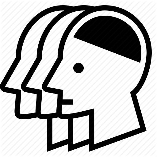Brain, Group, Human, Mind, People, Thought, Three Icon