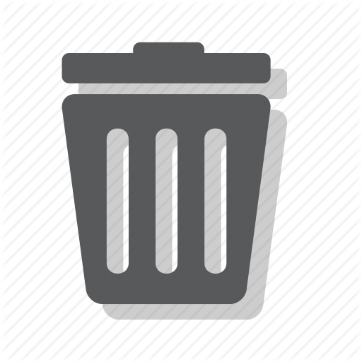 Bin, Cancel, Delete, Garbage, Remove, Throw Away, Trash Icon