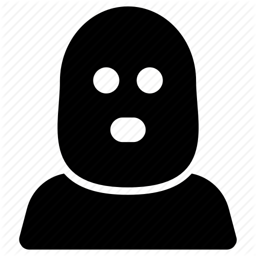 Criminal, Terrorist, Thug Icon