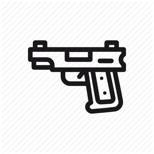 Gun, Pistol Icon